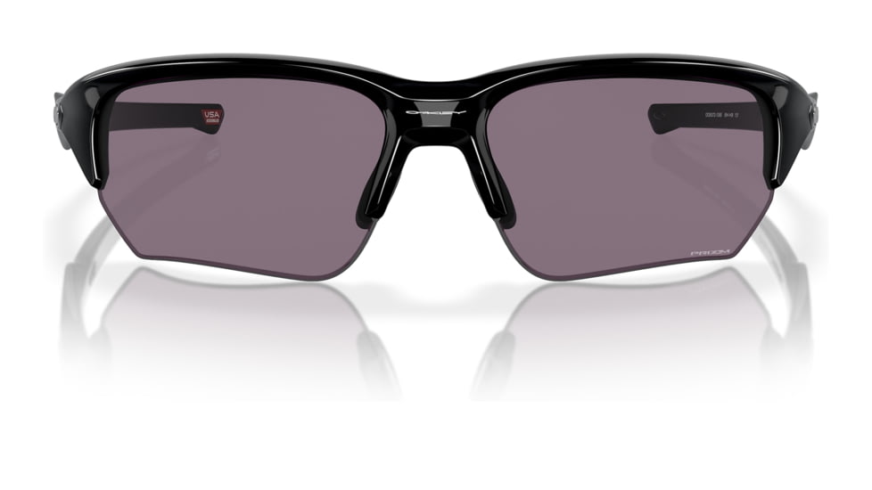 Oakley OO9372 Flak Beta A Sunglasses - Mens, Polished Black Frame, Prizm Grey Lens, Asian Fit, 65, OO9372-937213-65