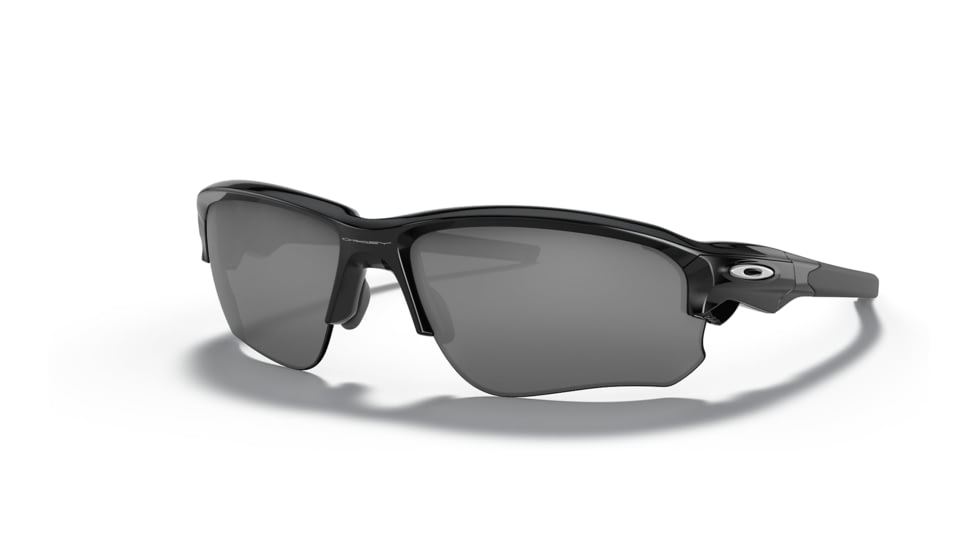 Oakley OO9373 Flak Draft A Sunglasses - Mens, Polished Black Frame, Black Iridium Lens, Asian Fit, 70, OO9373-937301-70