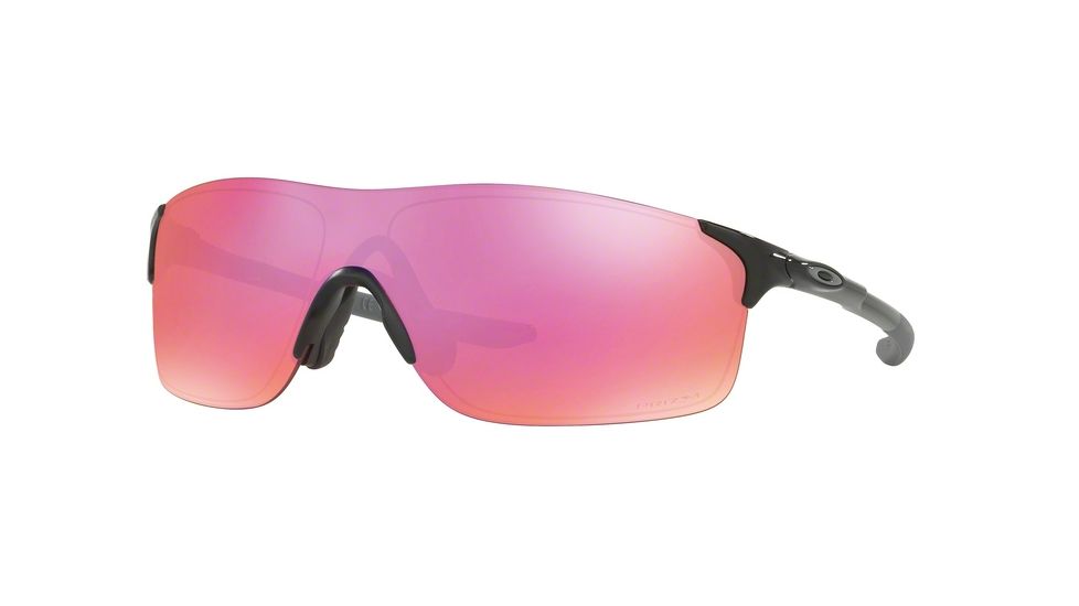 Oakley EVZERO PITCH OO9383 Single Vision Prescription Sunglasses OO9383-938304-38 - Lens Diameter 38 mm, Frame Color Polished Black