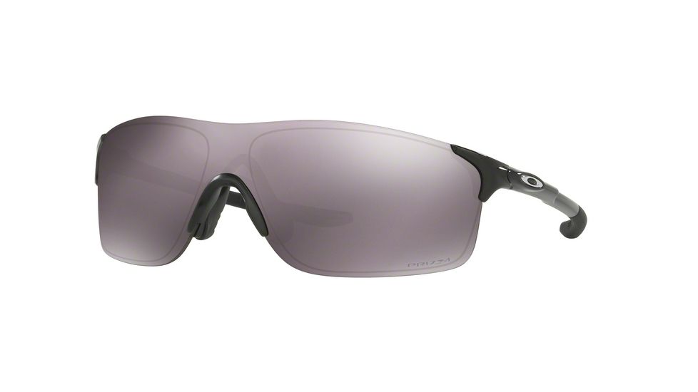 Oakley EVZERO PITCH OO9383 Single Vision Prescription Sunglasses OO9383-938306-38 - Lens Diameter 38 mm, Frame Color Polished Black