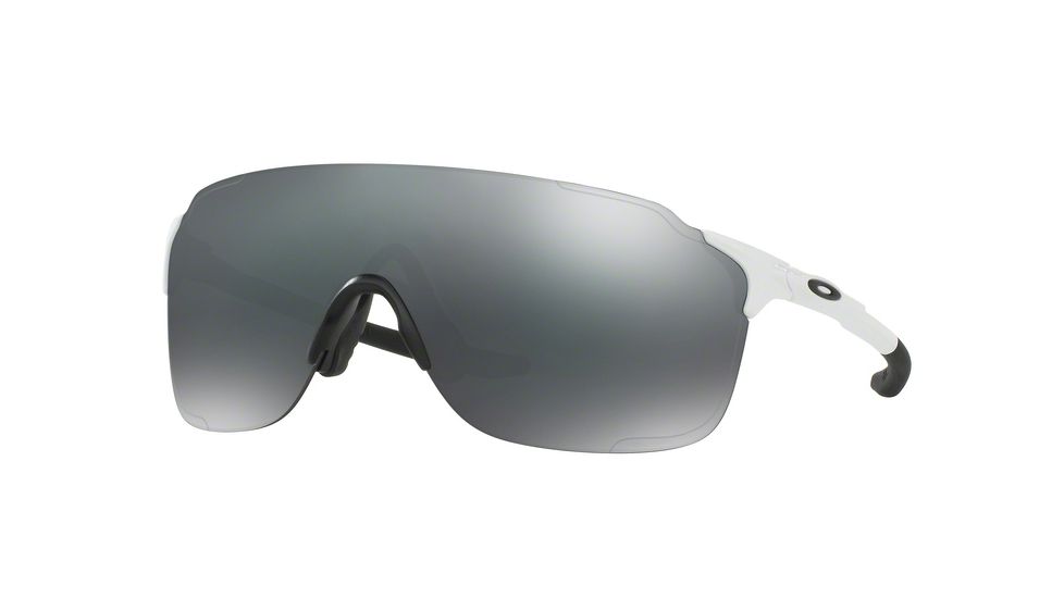 Oakley OO9386 Sunglasses 938601-38 - Polished White Frame, Black Iridium Lenses