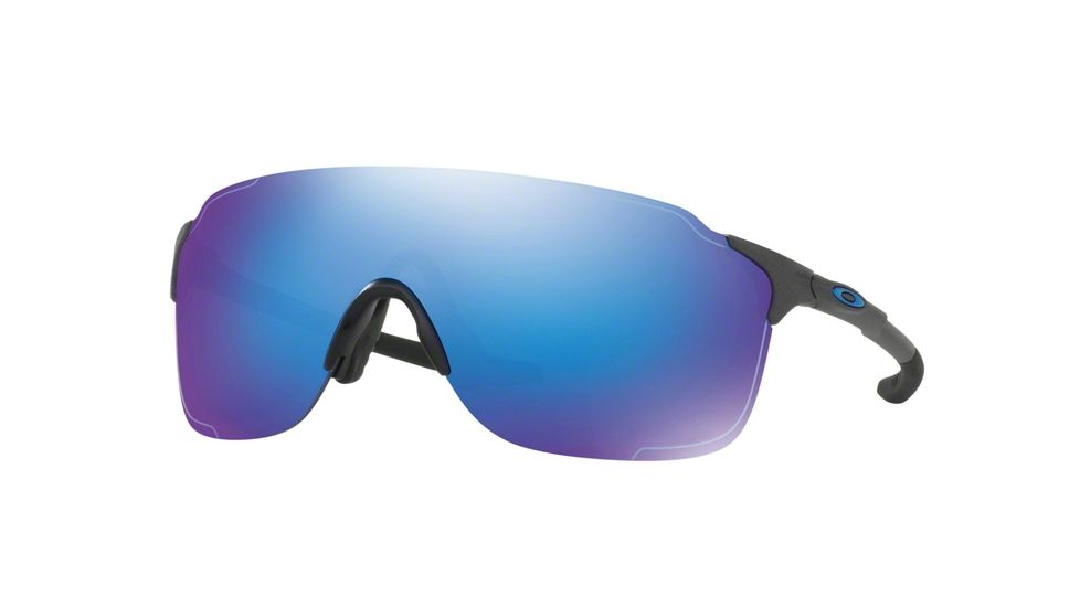 Oakley OO9386 Sunglasses 938602-38 - Steel Frame, Sapphire Iridium Lenses