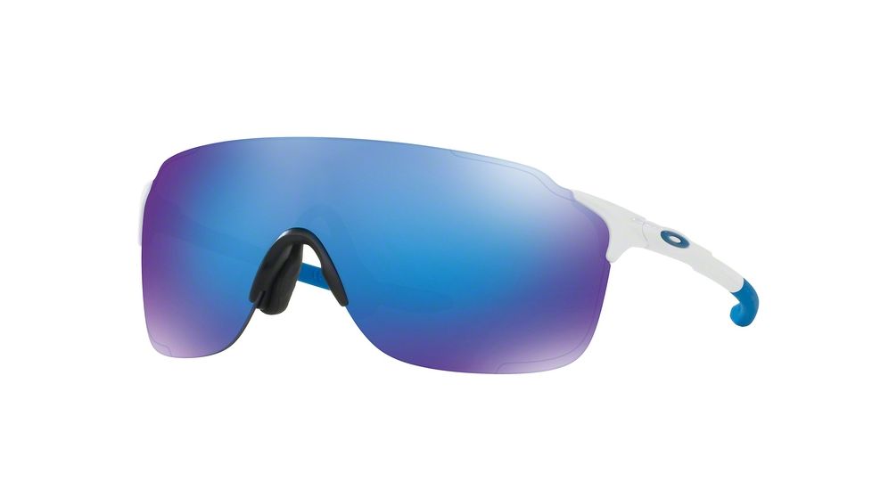 Oakley EVZERO STRIDE A OO9389 Single Vision Prescription Sunglasses OO9389-938902-38 - Lens Diameter 38 mm, Frame Color Polished White