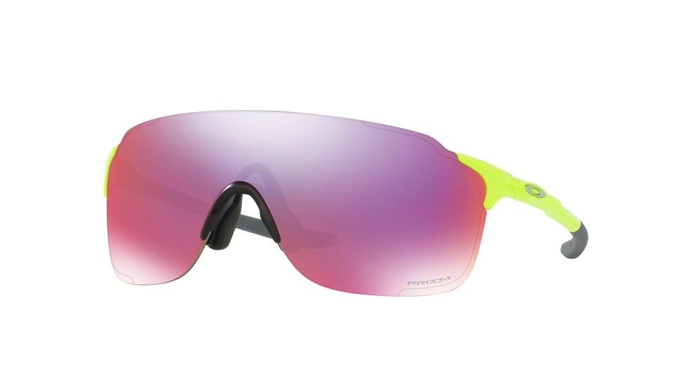 Oakley EVZERO STRIDE A OO9389 Single Vision Prescription Sunglasses OO9389-938905-38 - Lens Diameter 38 mm, Frame Color Retina Burn