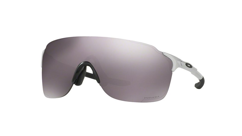 Oakley EVZERO STRIDE A OO9389 Single Vision Prescription Sunglasses OO9389-938906-38 - Lens Diameter 38 mm, Frame Color Silver