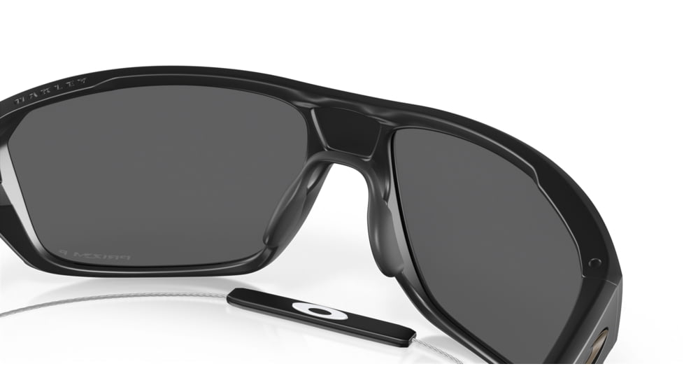 Oakley OO9416 Split Shot Sunglasses - Men's, Matte Black Frame, Prizm Black Polarized Lens, 64, OO9416-941624-64