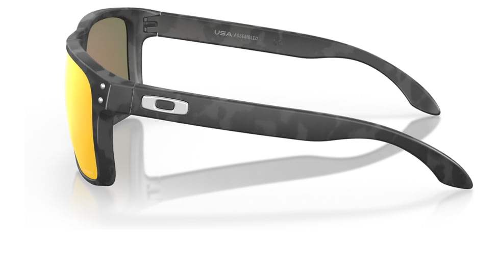 Oakley OO9417 Holbrook XL Sunglasses - Mens, Matte Black Camoflauge Frame, Prizm Ruby Lens, 59, OO9417-941729-59