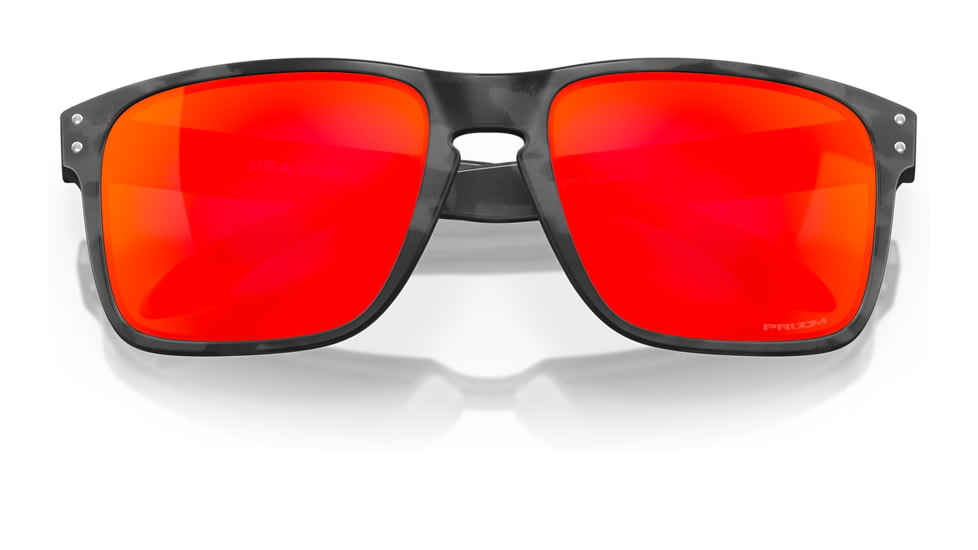 Oakley OO9417 Holbrook XL Sunglasses - Mens, Matte Black Camoflauge Frame, Prizm Ruby Lens, 59, OO9417-941729-59