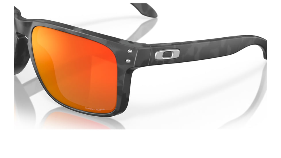 Oakley OO9417 Holbrook XL Sunglasses - Mens, Matte Black Camoflauge Frame, Prizm Ruby Lens, 59, OO9417-941729-59