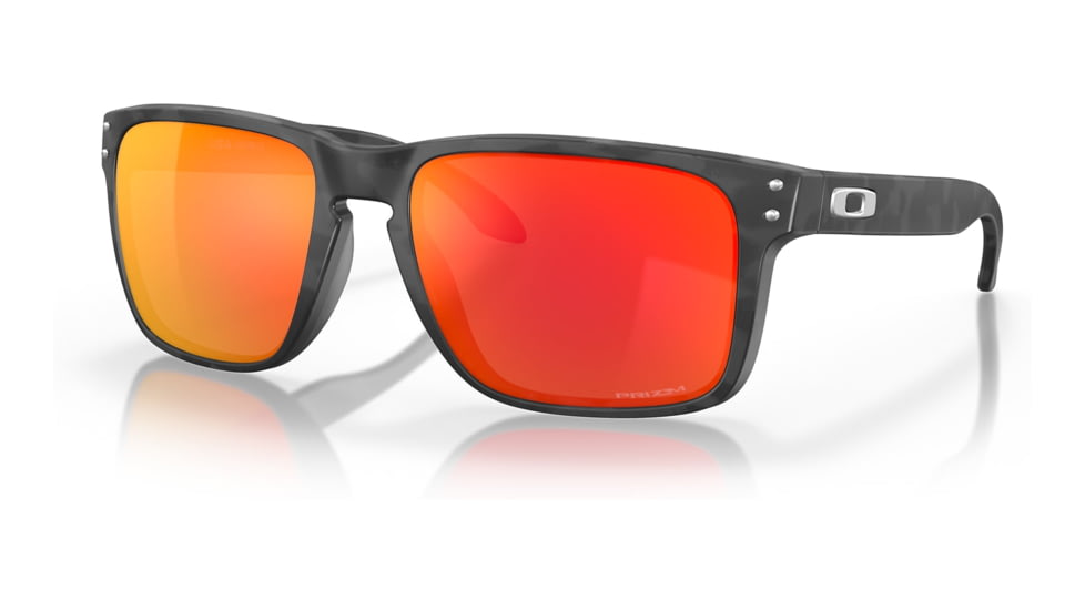 Oakley OO9417 Holbrook XL Sunglasses - Mens, Matte Black Camoflauge Frame, Prizm Ruby Lens, 59, OO9417-941729-59
