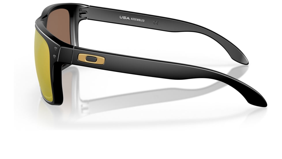 Oakley OO9417 Holbrook XL Sunglasses - Mens, Matte Black Frame, Prizm 24K Polarized Lens, 59, OO9417-941723-59