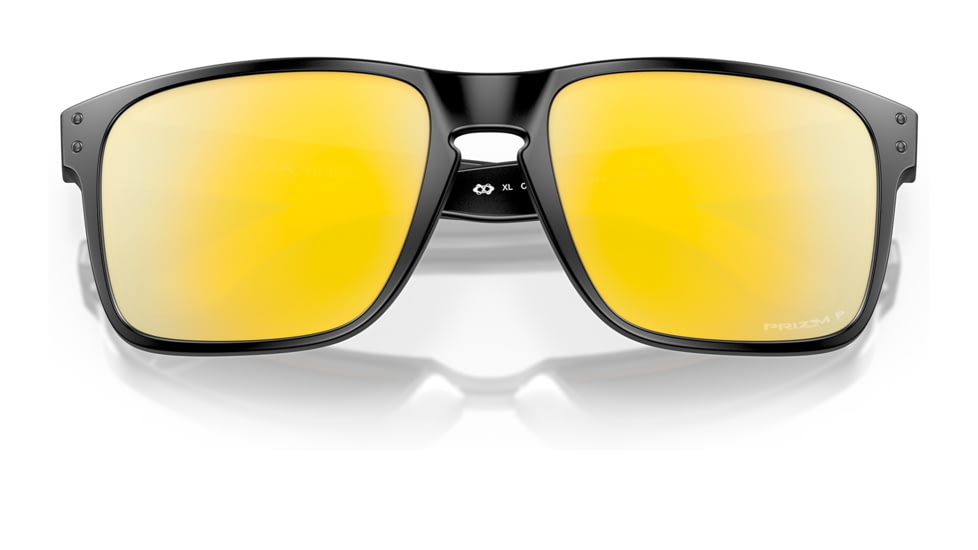 Oakley OO9417 Holbrook XL Sunglasses - Mens, Matte Black Frame, Prizm 24K Polarized Lens, 59, OO9417-941723-59