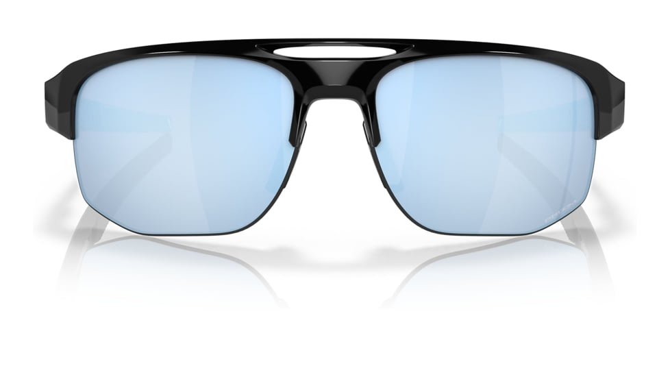 Oakley OO9424 Mercenary Sunglasses - Mens, Polished Black Frame, Prizm Deep Water Polarized Lens, 70, OO9424-942420-70