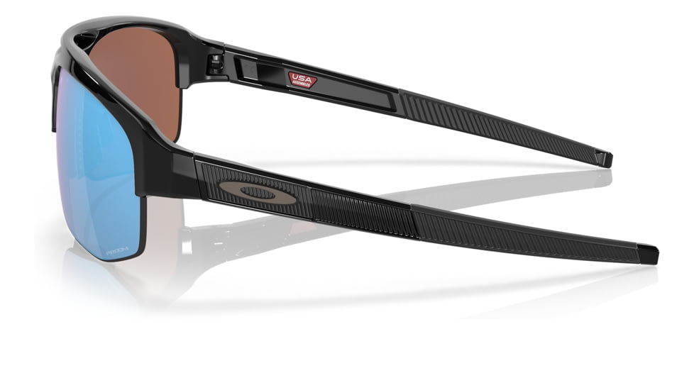 Oakley OO9424 Mercenary Sunglasses - Men's, Polished Black Frame, Prizm Deep Water Polarized Lens, 70, OO9424-942420-70