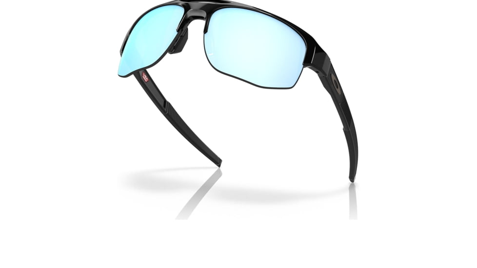Oakley OO9424 Mercenary Sunglasses - Mens, Polished Black Frame, Prizm Deep Water Polarized Lens, 70, OO9424-942420-70