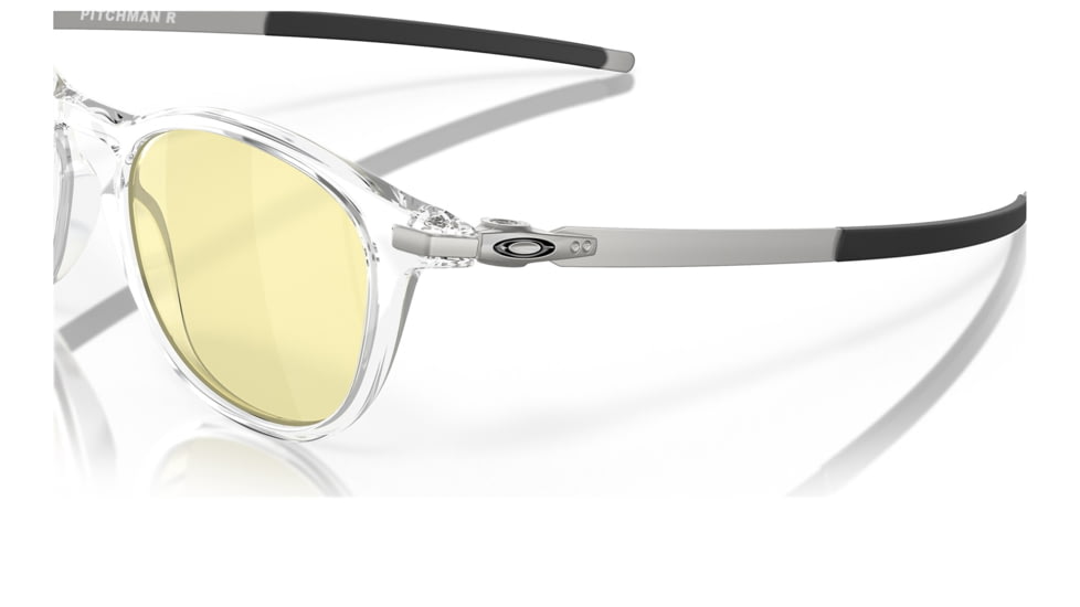 Oakley OO9439 Pitchman R Sunglasses - Mens, Clear Frame, Prizm Gaming Lens, 50, OO9439-943916-50