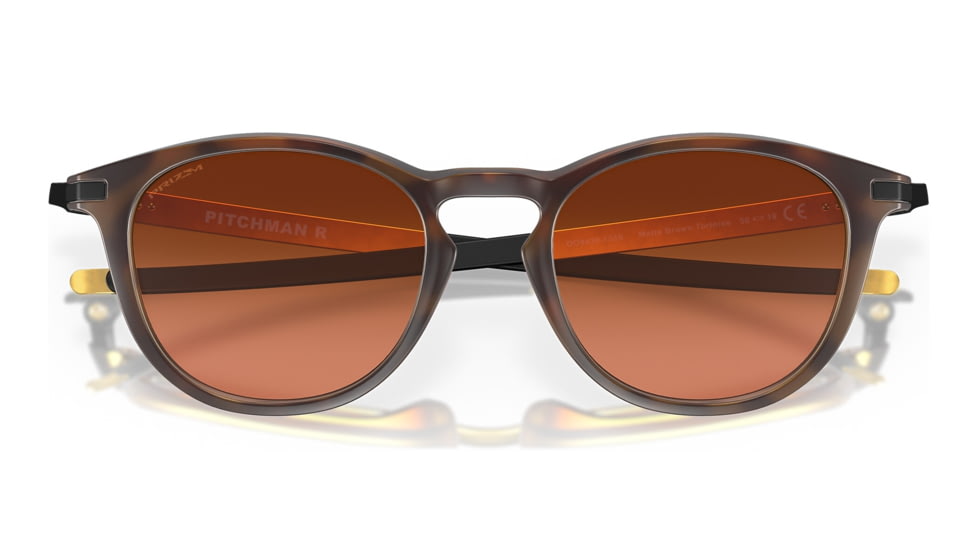 Oakley OO9439 Pitchman R Sunglasses - Men's, Matte Brown Tortoise Frame, Prizm Brown Gradient Lens, 50, OO9439-943915-50