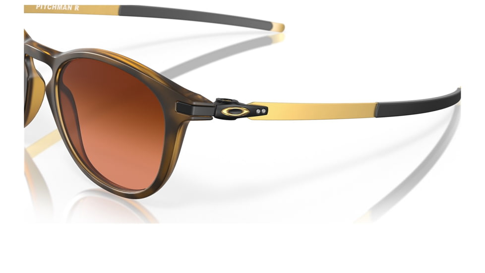 Oakley OO9439 Pitchman R Sunglasses - Mens, Matte Brown Tortoise Frame, Prizm Brown Gradient Lens, 50, OO9439-943915-50