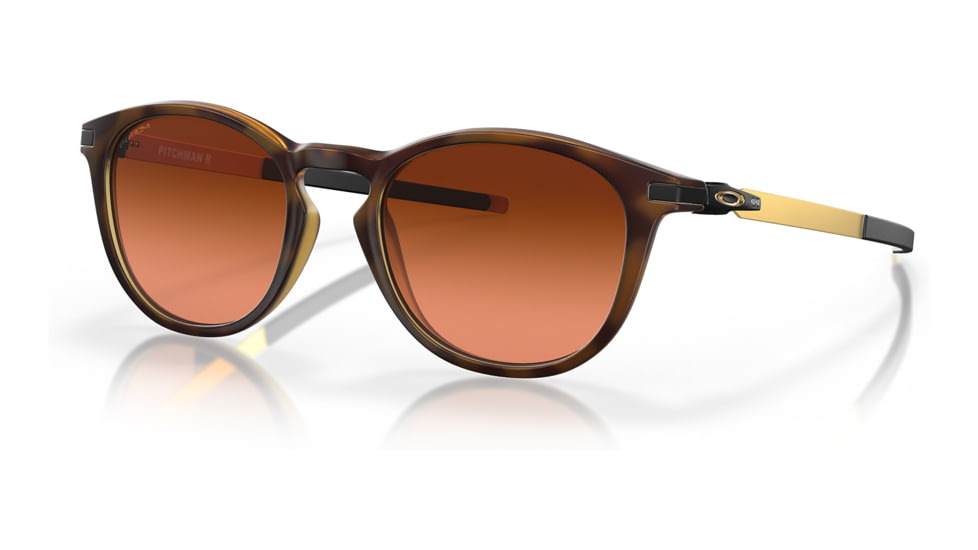 Oakley OO9439 Pitchman R Sunglasses - Mens, Matte Brown Tortoise Frame, Prizm Brown Gradient Lens, 50, OO9439-943915-50