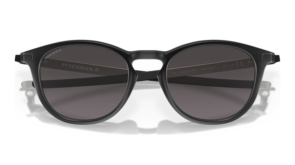 Oakley OO9439 Pitchman R Sunglasses - Mens, Satin Black Frame, Prizm Grey Gradient Lens, 50, OO9439-943914-50