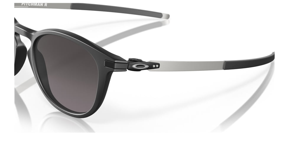 Oakley OO9439 Pitchman R Sunglasses - Mens, Satin Black Frame, Prizm Grey Gradient Lens, 50, OO9439-943914-50