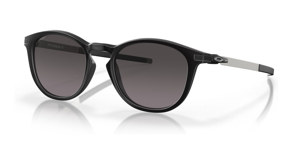 Oakley OO9439 Pitchman R Sunglasses - Mens, Satin Black Frame, Prizm Grey Gradient Lens, 50, OO9439-943914-50