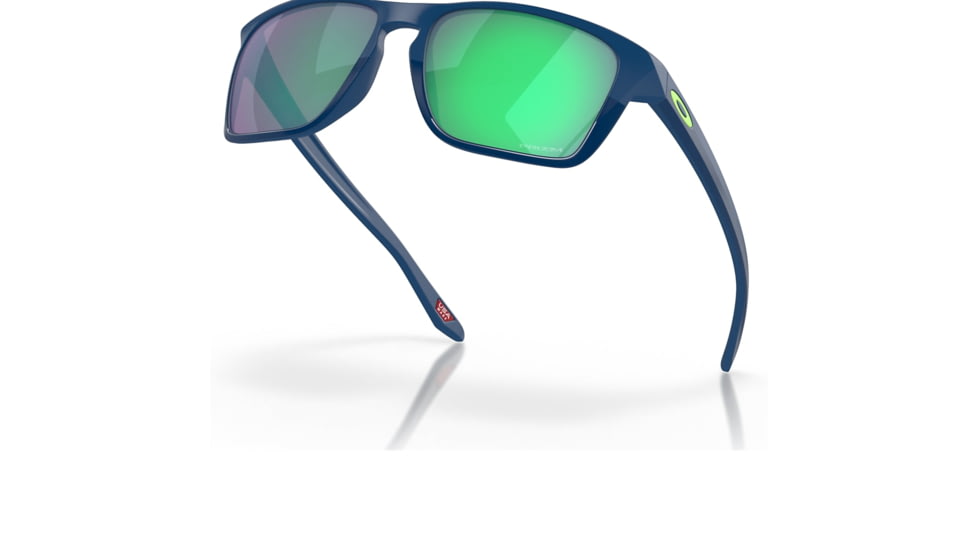 Oakley OO9448 Sylas Sunglasses - Men's, Half Matte Poseidon Frame, Prizm Road Jade Lens, 57, OO9448-944820-57