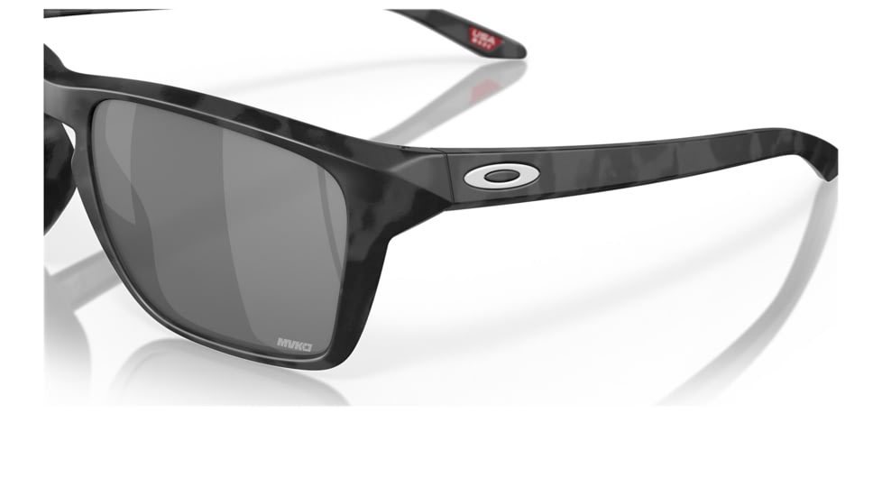Oakley OO9448 Sylas Sunglasses - Mens, Matte Black Camo Frame, Prizm Black Lens, 57, OO9448-944819-57