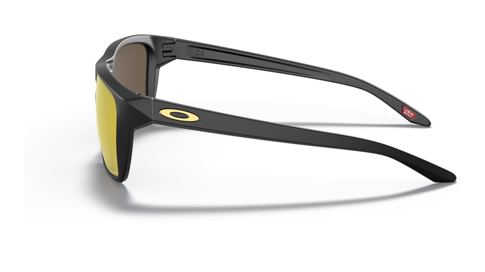Oakley OO9448 Sylas Sunglasses - Men's, Matte Black Frame, Prizm 24K Polarized Lens, 57, OO9448-944815-57