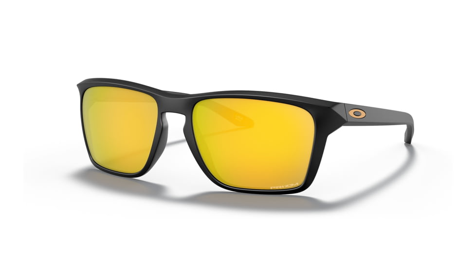 Oakley OO9448 Sylas Sunglasses - Mens, Matte Black Frame, Prizm 24K Polarized Lens, 57, OO9448-944815-57