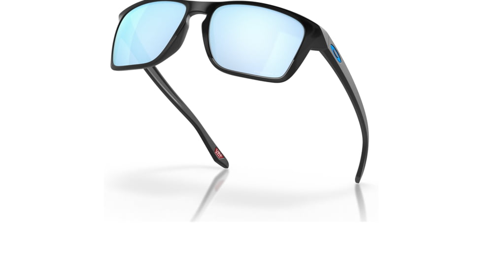 Oakley OO9448 Sylas Sunglasses - Mens, Matte Black Frame, Prizm Deep Water Polarized Lens, 57, OO9448-944817-57