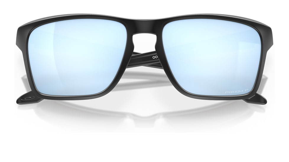 Oakley OO9448 Sylas Sunglasses - Mens, Matte Black Frame, Prizm Deep Water Polarized Lens, 57, OO9448-944817-57