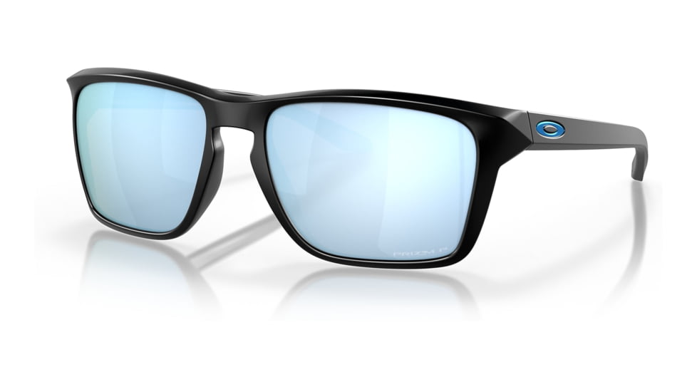 Oakley OO9448 Sylas Sunglasses - Mens, Matte Black Frame, Prizm Deep Water Polarized Lens, 60, OO9448-944827-60