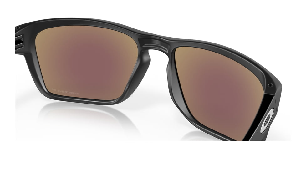 Oakley OO9448 Sylas Sunglasses - Mens, Matte Black Frame, Prizm Sapphire Irid Polarized Lens, 57, OO9448-944812-57