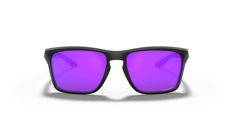Oakley OO9448 Sylas Sunglasses - Men's, Matte Black Frame, Prizm Violet Lens, 57, OO9448-944810-57