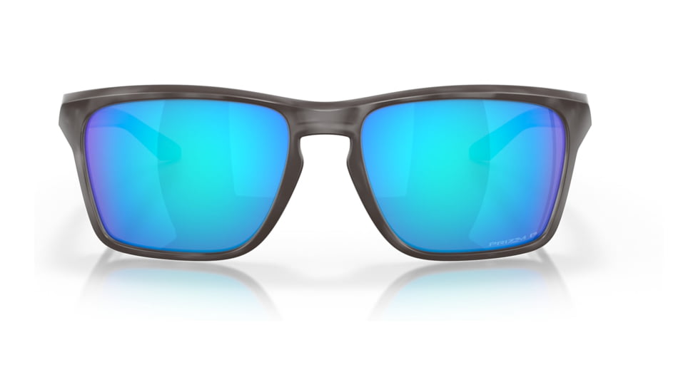 Oakley OO9448 Sylas Sunglasses - Men's, Matte Black Tortoise Frame, Prizm Sapphire Polarized Lens, 57, OO9448-944828-57