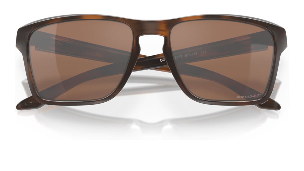Oakley OO9448 Sylas Sunglasses - Mens, Matte Brown Tortoise Frame, Prizm Tungsten Polarized Lens, 57, OO9448-944826-57