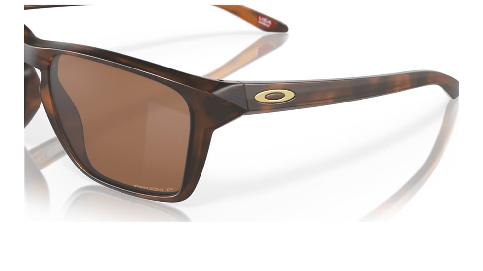 Oakley OO9448 Sylas Sunglasses - Mens, Matte Brown Tortoise Frame, Prizm Tungsten Polarized Lens, 57, OO9448-944826-57