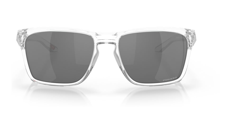 Oakley OO9448 Sylas Sunglasses - Mens, Polished Clear Frame, Prizm Black Lens, 57, OO9448-944829-57