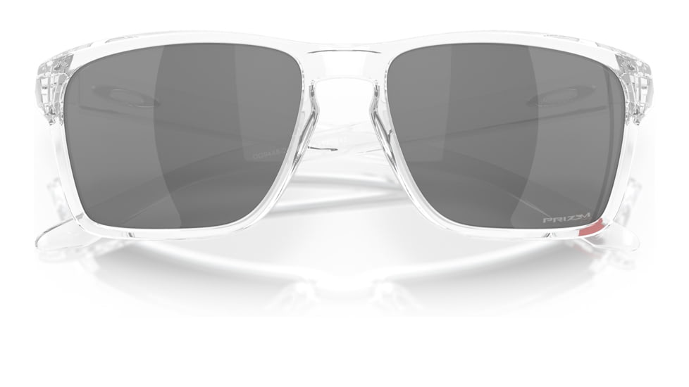 Oakley OO9448 Sylas Sunglasses - Mens, Polished Clear Frame, Prizm Black Lens, 57, OO9448-944829-57