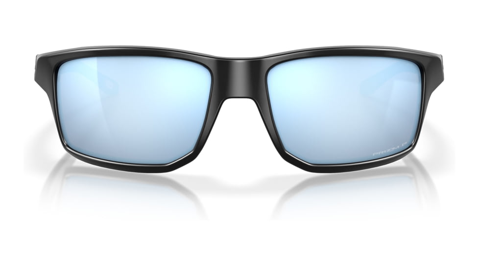 Oakley OO9449 Gibston Sunglasses - Mens, Matte Black Frame, Prizm Deep Water Polarized Lens, 60, OO9449-944916-60