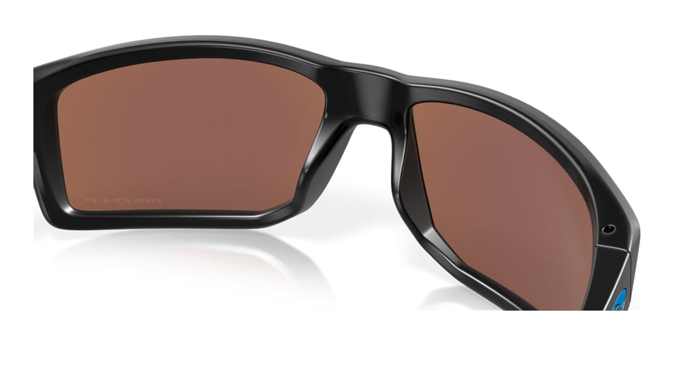 Oakley OO9449 Gibston Sunglasses - Mens, Matte Black Frame, Prizm Deep Water Polarized Lens, 60, OO9449-944916-60