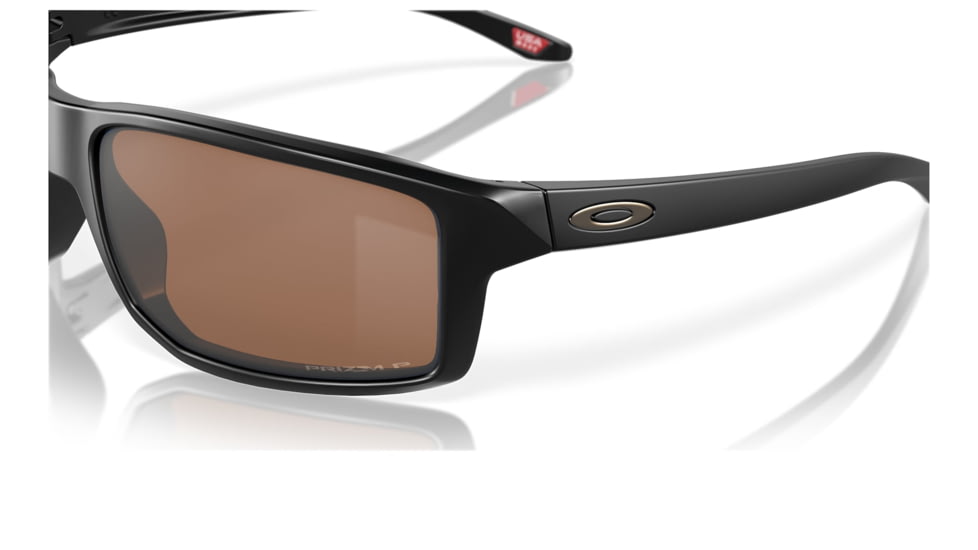 Oakley OO9449 Gibston Sunglasses - Mens, Matte Black Frame, Prizm Tungsten Polarized Lens, 60, OO9449-944918-60