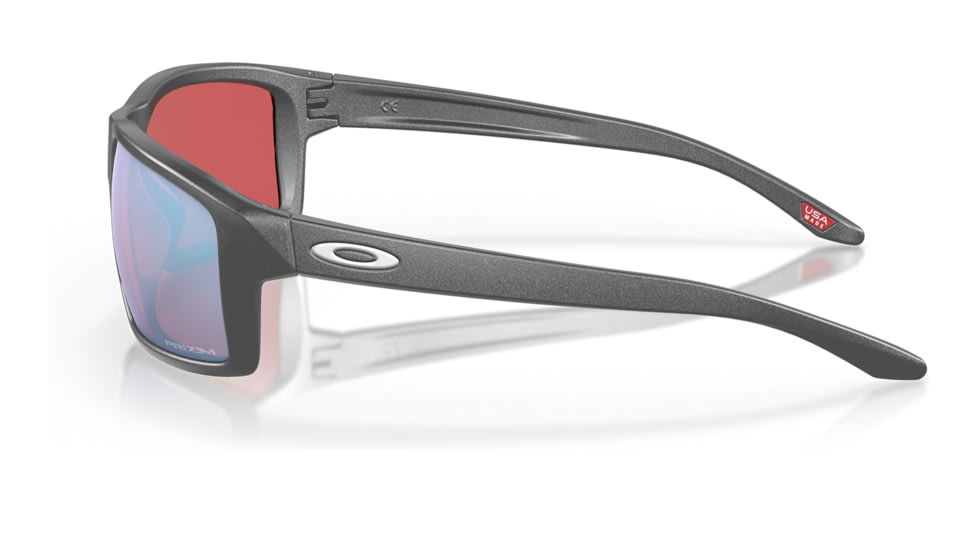 Oakley OO9449 Gibston Sunglasses - Mens, Steel Frame, Prizm Snow Sapphire Lens, 60, OO9449-944917-60