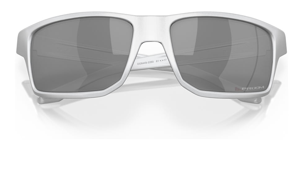 Oakley OO9449 Gibston Sunglasses - Mens, X-Silver Frame, Prizm Black Lens, 60, OO9449-944922-60
