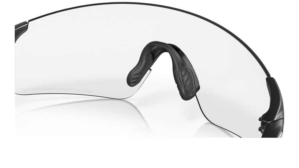Oakley OO9454 EVZero Blades Sunglasses, Matte Black Frame, Clear 50% Black Irid Photo Lens, 38, OO9454-945409-38