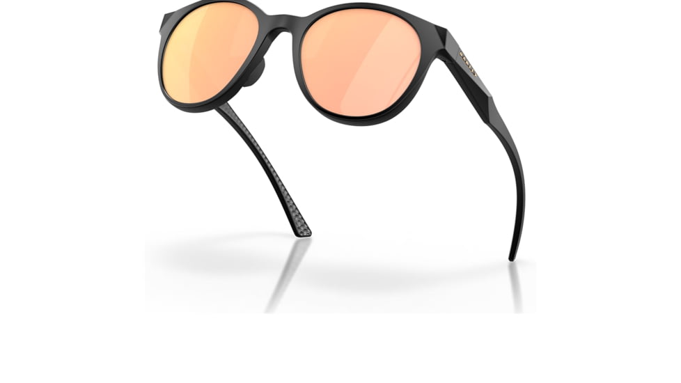 Oakley OO9474 Spindrift Sunglasses - Womens, Matte Black Frame, Prizm Rose Gold Lens, Polarized, 52, OO9474-947408-52