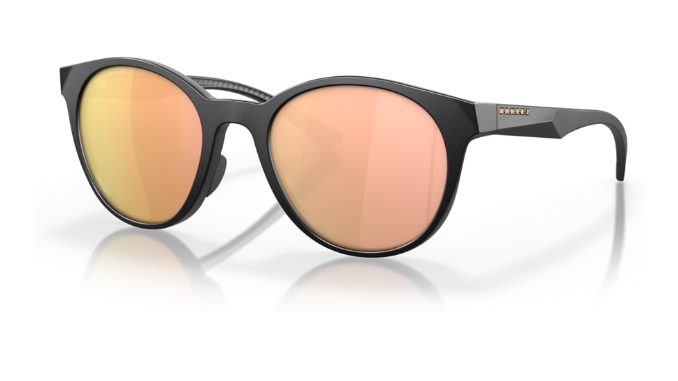 Oakley OO9474 Spindrift Sunglasses - Women's, Matte Black Frame, Prizm Rose Gold Lens, Polarized, 52, OO9474-947408-52