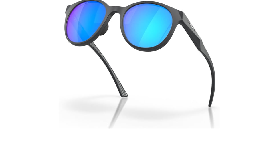 Oakley OO9474 Spindrift Sunglasses - Womens, Matte Carbon Frame, Prizm Sapphire Lens, Polarized, 52, OO9474-947409-52