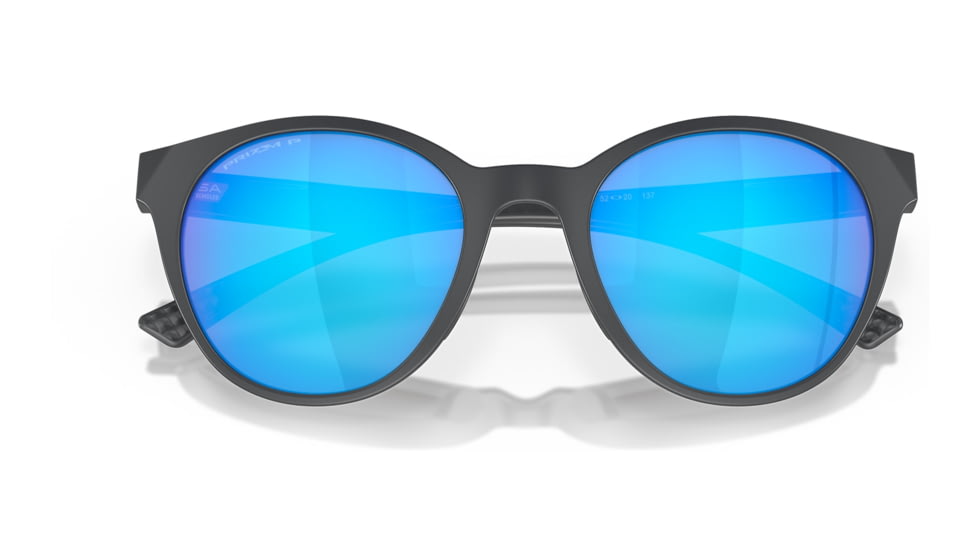 Oakley OO9474 Spindrift Sunglasses - Womens, Matte Carbon Frame, Prizm Sapphire Lens, Polarized, 52, OO9474-947409-52